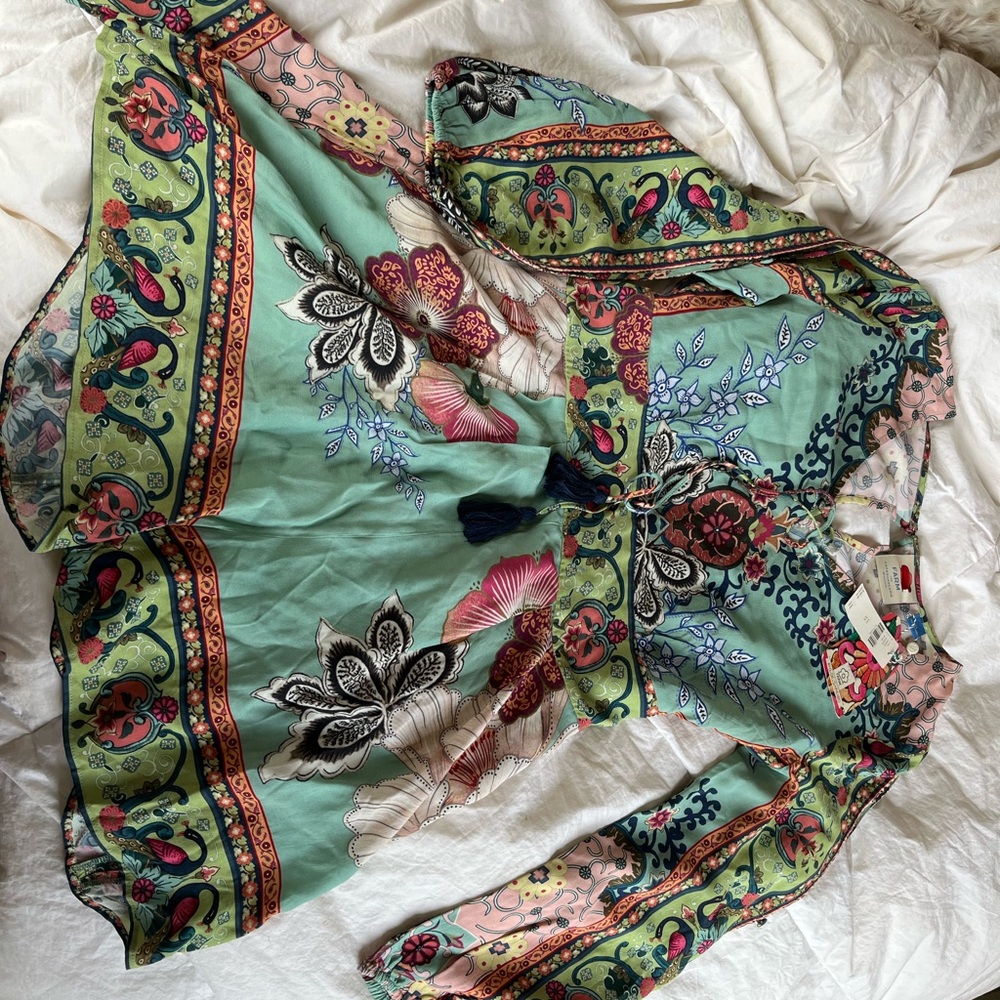 NWT Farm Rio x Anthropologie Romper